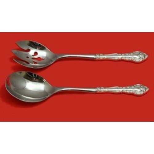 Baronial New by Gorham Sterling Salad Serving Set 2pc 11″ Custom