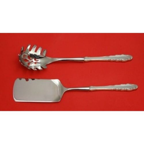English Provincial by Reed & Barton Sterling Italian Pasta Set 2pc HHWS  Custom