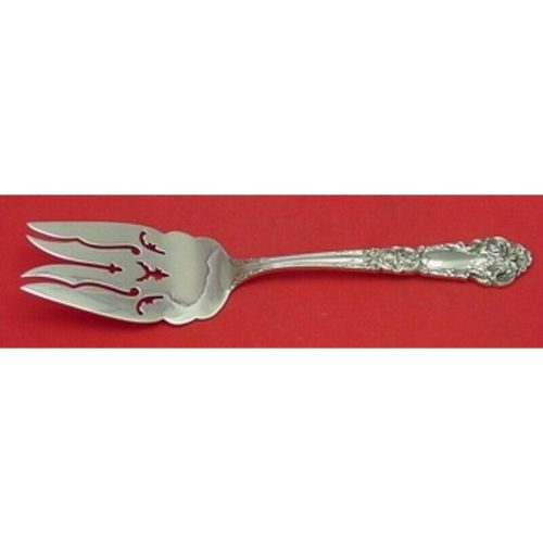 French Renaissance by Reed and Barton Sterling Cold Meat Fork 3 Time Pcd 7 3/4″