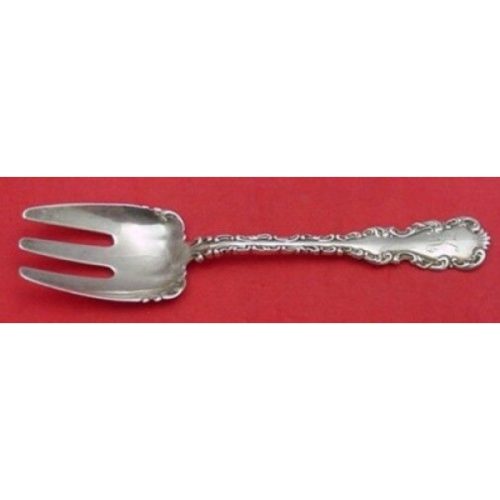 Louis XV by Whiting Sterling Terrapin Fork 3-Tine Wide Original