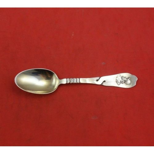 Medallion aka Etruscan aka Homeric by Shiebler Sterling Demitasse Spoon GW w/Man