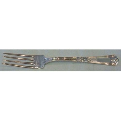 Victorian by Durgin Sterling Dinner Fork 7 7/8″ Heirloom Vintage Flatware