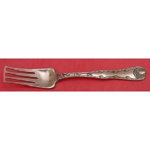 Wave Edge By Tiffany Rare Copper Sample Cold Meat Fork Splayed Not Cut Tines