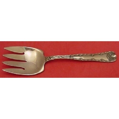 Wave Edge By Tiffany Rare Copper Sample Fish Serving Fork One of a Kind 9″