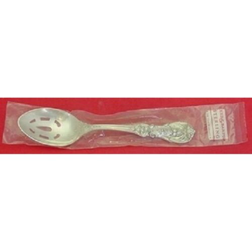 Francis I By Reed and Barton Old Sterling Serving Spoon Pierced 8 3/8″ New