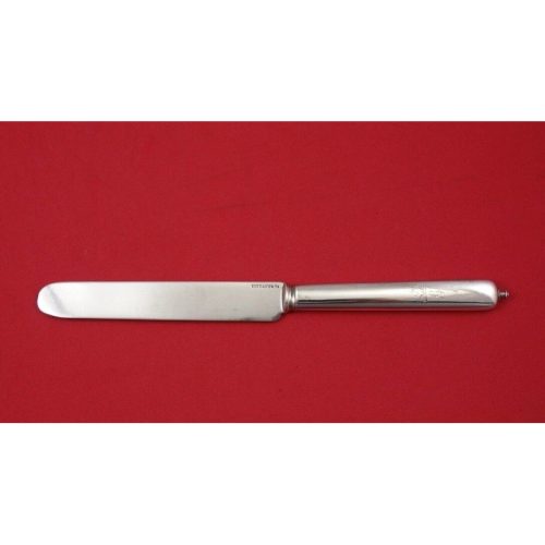 Hebbard Moore Sterling Breakfast Knife HHAS w/ Crest Mono Retailed by Tiffany