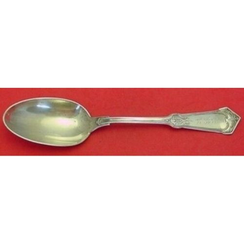Humboldt by Wood & Hughes Sterling Serving Spoon 8 3/8″ Antique Vintage Flatware