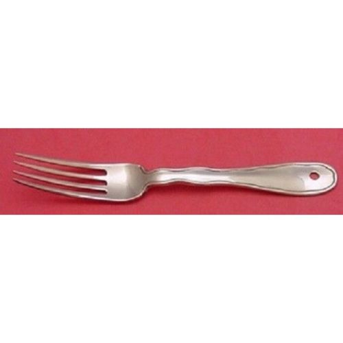 Lap Over Edge Plain By Tiffany and Co. Dinner Fork Lap Over Front Rounded Copper