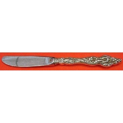 Les Six Fleurs By Reed and Barton Sterling Butter Spreader HH Modern 6 5/8″