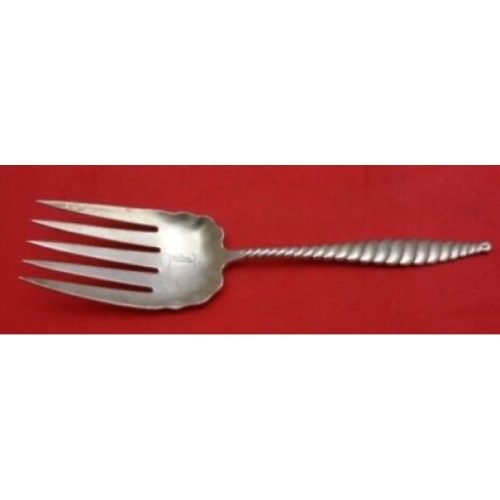 Oval Twist by Whiting Sterling Cold Meat Fork 9 1/4″