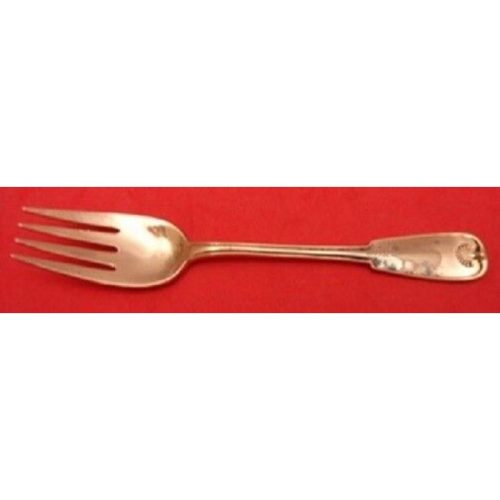 Palm by Tiffany Rare Copper Sample Fish Fork One of a Kind 6 3/4″