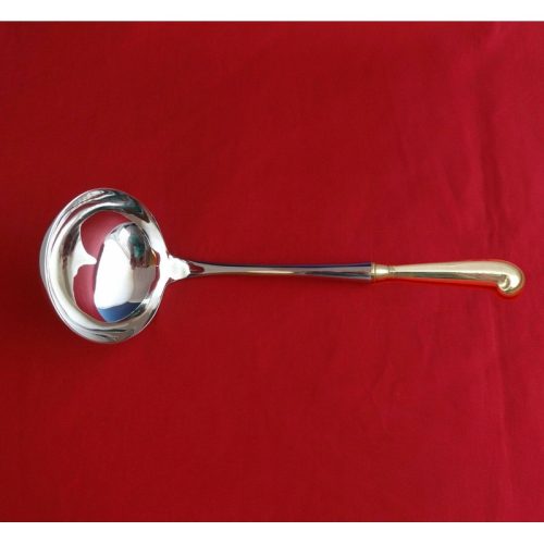 Queen Anne-Williamsburg by Stieff Sterling Soup Ladle HHWS  Custom Made 10 1/2″