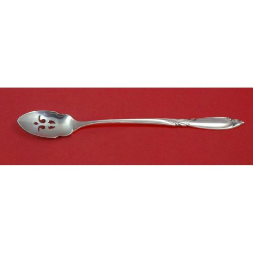 Rhapsody New By International Sterling Olive Spoon Pierced Long 7 1/8″ Custom