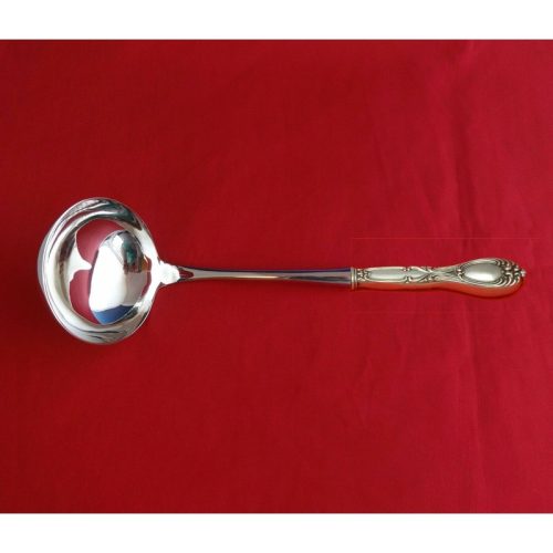 Victoria aka Florence by Frank Whiting Sterling Soup Ladle HHWS  Custom 10 1/2″