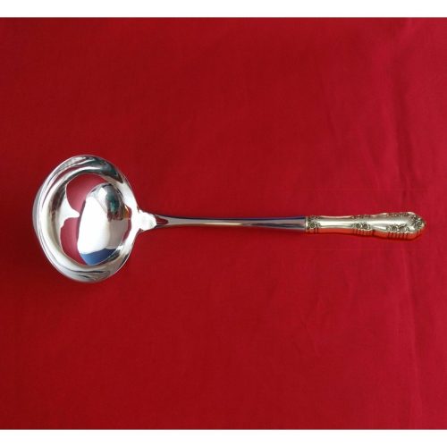 Wild Rose Old aka Rosalind Old by International Sterling Soup Ladle HHWS Custom