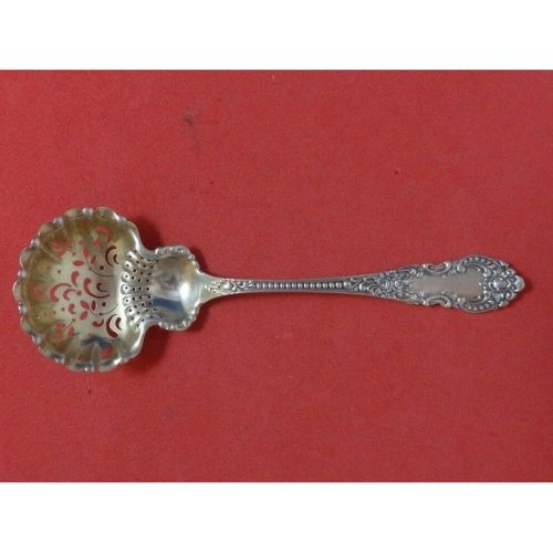 Apollo by Knowles & Mount Vernon Sterling Sugar Sifter GW Pcd with Leaves 7 3/8″