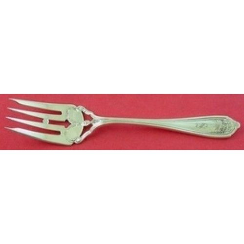 Basket of Flowers by Dominick and Haff Sterling Salad Fork Fancy Pcd 5 3/4″