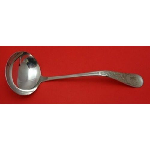 Ivy aka Antique Ivy Eng by Tiffany & Co. Sterling Soup Ladle Round Bowl 13″