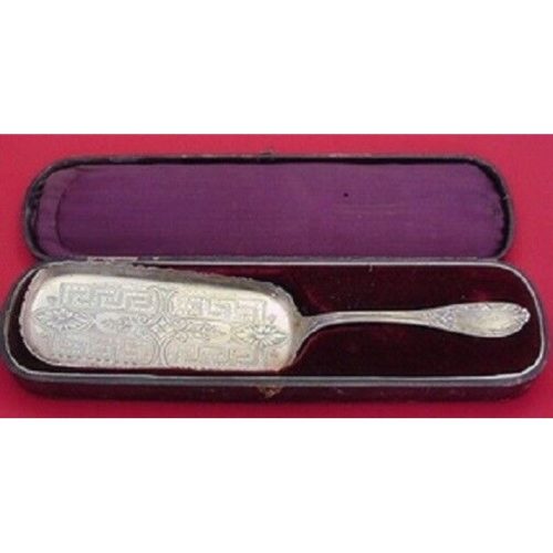 Jenny Lind by Albert Coles Sterling Crumber w/ Original Case BC Fancy 12 1/4″