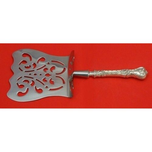King Edward by Whiting Sterling Asparagus Server Hooded HHWS Custom 9 1/2″