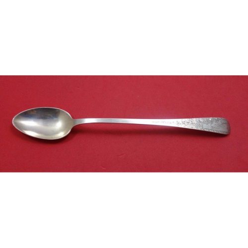 Old English Antique Engraved w/ Flowers by Dominick Haff Sterling Iced Tea Spoon