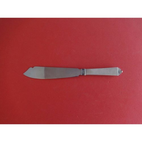 Pyramid by Georg Jensen Sterling Cake Knife HHWS Small Wide with GI Mark 8 3/8″