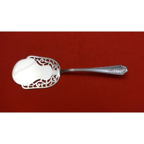Queen Anne Engraved by Dominick & Haff Sterling Waffle Server 8″