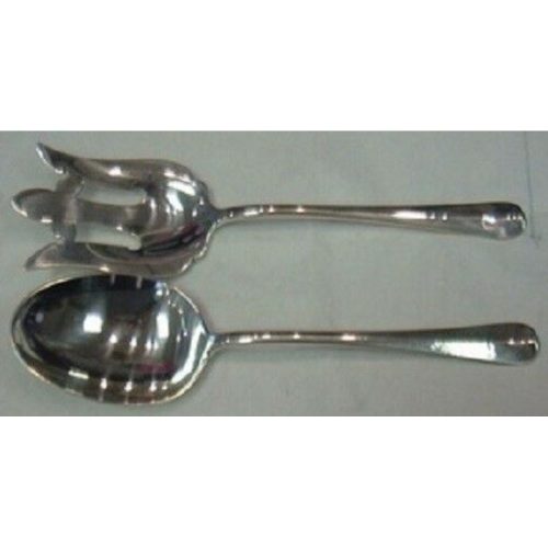 Rattail Antique By Reed Barton Dominick Haff Sterling Salad Serving Set 2pc