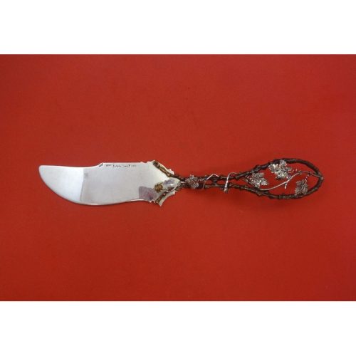 Stephen Dweck by Stephen Dweck Sterling Entree Server AS w/3-D Vine/Leaf/Beetle