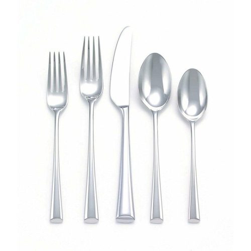 Bistro Cafe by Dansk Stainless Steel Flatware Set Service for 12 New 60 pieces