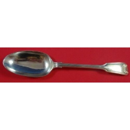Fiddle Thread and Shell By James Robinson Sterling Vegetable Serving Spoon 10″