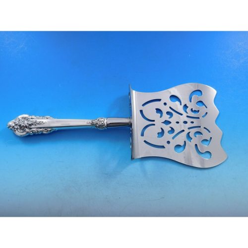 Grande Baroque by Wallace Sterling Asparagus Server Hooded HHWS Custom 9 1/2″