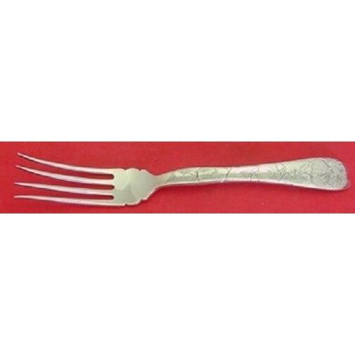 Lap Over Edge Acid Etched By Tiffany Sterling Baked Potato Fork w/ Pumpkins