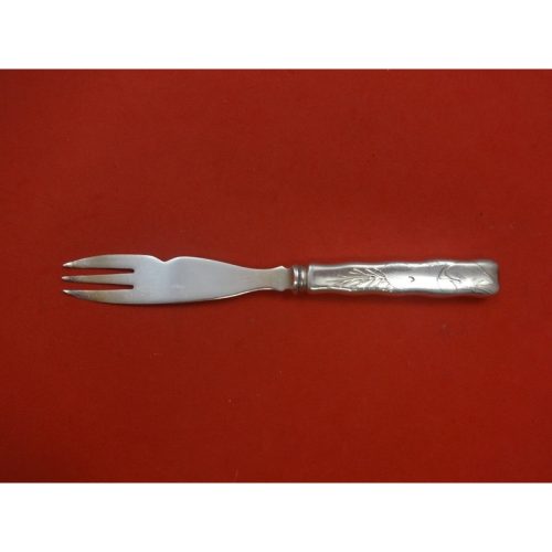 Lap Over Edge Acid Etched by Tiffany Sterling Melon Knife with Mushroom 8 1/8″