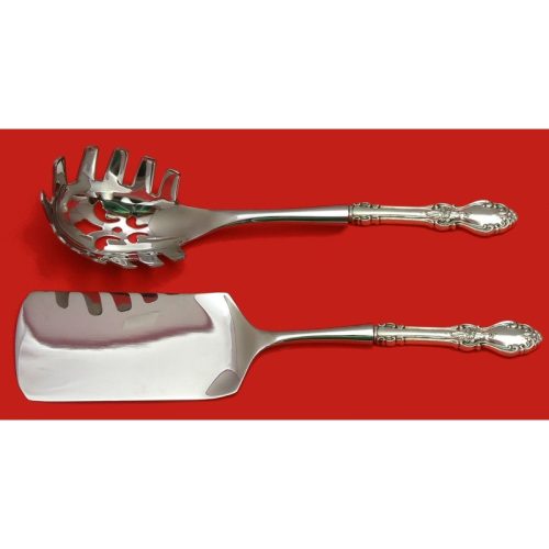 Old Virginia by Reed & Barton Sterling Italian Pasta Server Set 2pc HHWS Custom