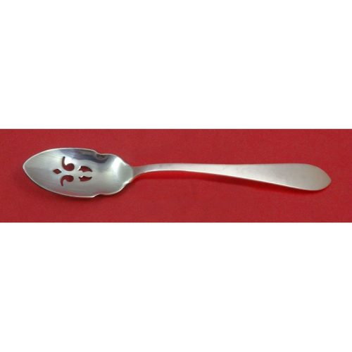 Pointed Antique Reed Barton Dominick Haff Sterling Olive Spoon Pierced Custom