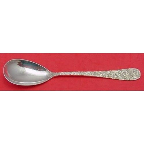 Rose by Stieff Sterling Ice Cream Spoon 6 1/8″