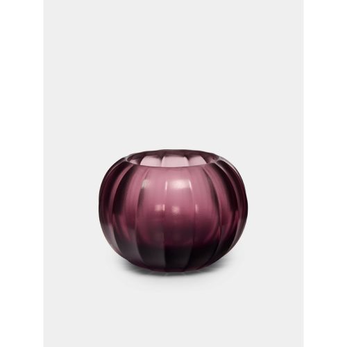 Bocia Ametista Hand-Blown Murano Glass Vase