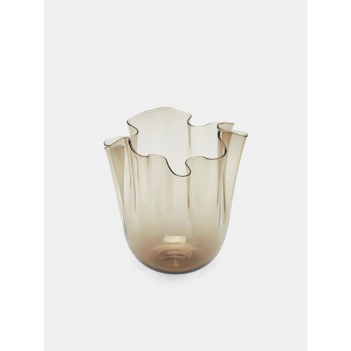 Fazzoletto Hand-Blown Murano Glass Small Vase