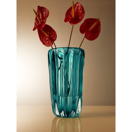 Fiori Hand-Blown Murano Glass Large Vase