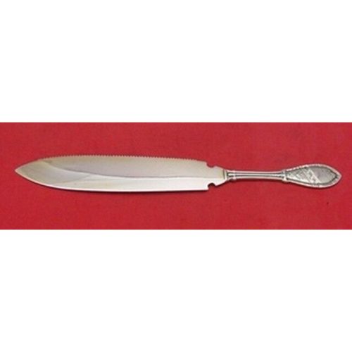 Italian J Engraved by Whiting Sterling Ice Cream Slice FH AS Serrated 9 3/4″