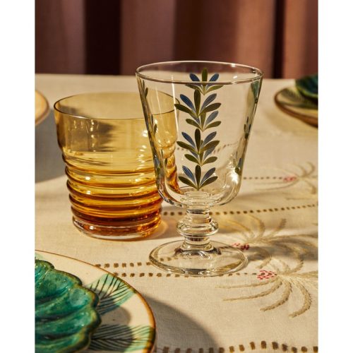 Jalisco Hand-Painted Stemmed Glasses (Set of 6)