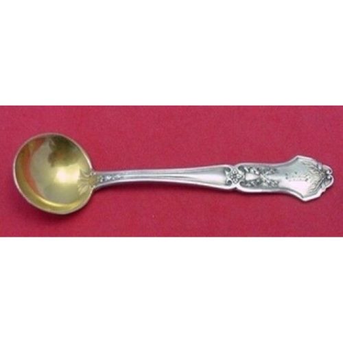 La Rochelle by International Sterling Salt Spoon Master Gold Washed 3 1/2″ Orig