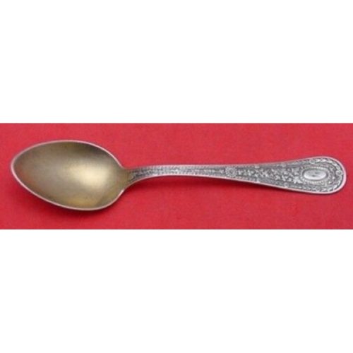 Laureate by Whiting Sterling Demitasse Spoon 4″ Gold-washed