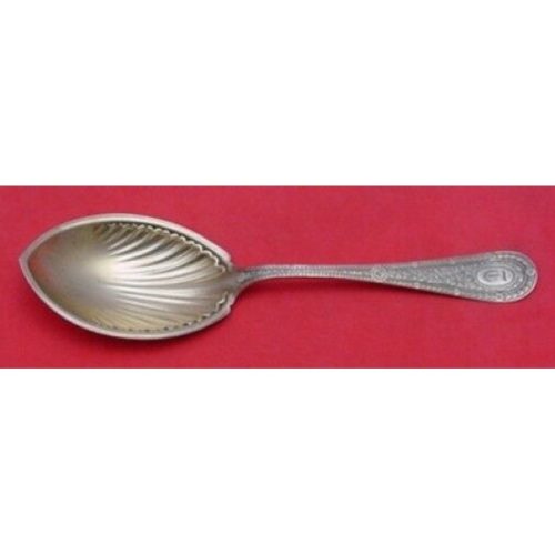 Laureate by Whiting Sterling Preserve Spoon Fluted GW 7″