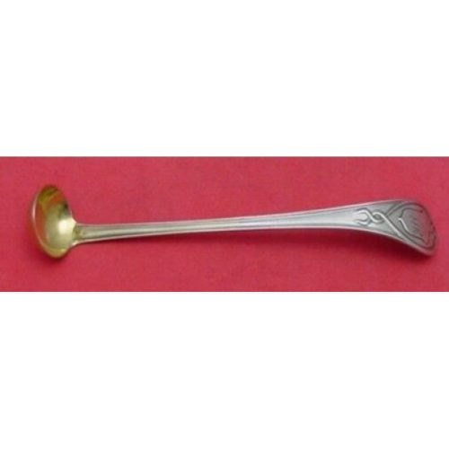 Le Cordon by Whiting Sterling Mustard Ladle 5″ Gold-washed