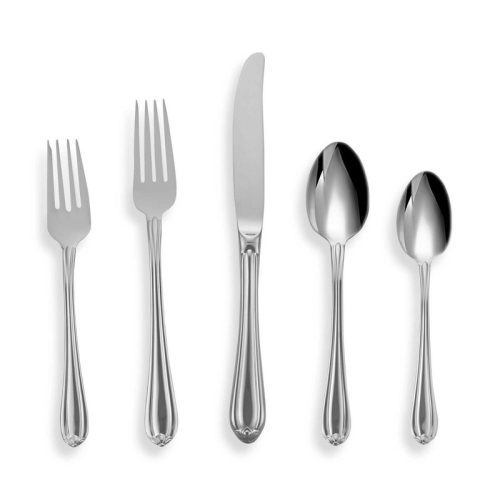 Melon Bud by Gorham Stainless Steel Flatware Set Service for 8 New 40 Pcs Shiny