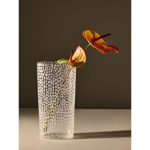 Millebolle Hand-Blown Murano Glass Vase