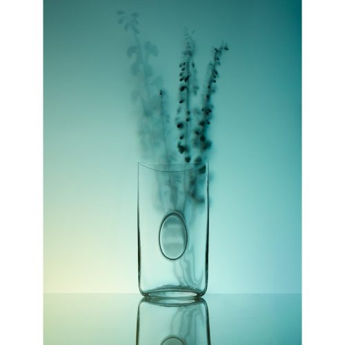 Oblo Hand-Blown Murano Glass Vase