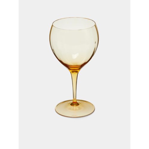 Optic Hand-Blown Crystal Red Wine Glasses (Set of 2)
